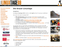 Tablet Screenshot of glt09.linuxtage.at